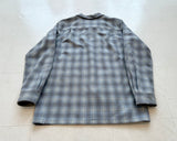 90s Pendleton ShadowPlaid Board Shirt L Turquoise