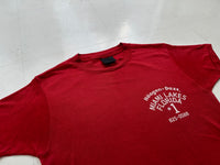80s Haagen Dazs Shop T Shirt Deep Red