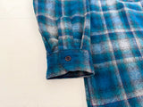 90s Pendleton Shadow Plaid Board Shirt XL Navy