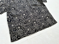 90s Polo Ralph Lauren CLAYTON Black Flower Shirt L