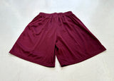 Used Russell Mesh Shorts XL Burgundy