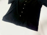 90s Polo Ralph Lauren CALDWELL Cotton Loop shirt XL Black