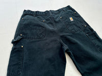 Carhartt Double Knee Pants 36x32 Black N16