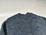 60s The Shaq Line Mohair Sweater L Navy
