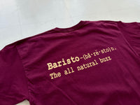 Vintage Haagen Dazs Logo T Shirt XL Burgundy