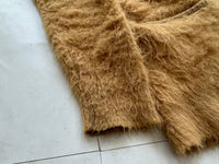 60s Kandahar Mohair Cardigan Goldenbrown
