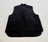 90s Carhartt Duck Vest XL Black