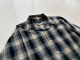 90s POLO Sport Rayon Shadow Plaid Loop Shirt L