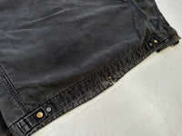 90s Carhartt Detroit Jacket 50 Tall Black