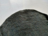 60s DRUMMOND Shaggy Man Mohair Cardigan XL DeepEmerald