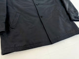 90s GAP Leather CarCoat XL Black