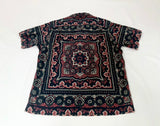 90s Polo Ralph Lauren VINTAGE CAMP Big Paisley Loop Shirt L