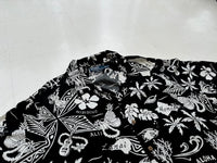 90s Polo RalphLauren Black Hawaiian Loop Shirt XXL