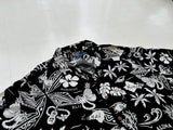 90s Polo RalphLauren Black Hawaiian Loop Shirt XXL