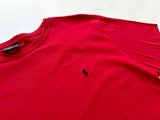 90s Polo Ralph Lauren Blank T-shirt L Red