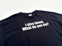 Used Message T-shirt XXL Black