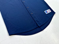 90s NY Yankees Russell Baseball Shirt XL Navy