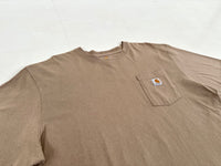 Used Carhartt Pocket T-shirt XL Sand