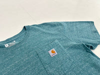 Used Carhartt Pocket T-shirt M HeatherGreen