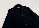 90s Polo Ralph Lauren MARLOWE L/S Shirt M Black