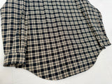 90s Polo Ralph Lauren TOURING Print Flannel L/S Shirt L Black