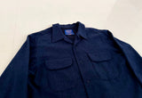 90s Deadstock Pendleton Plane Board Shirt M DeepNavy