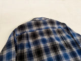 90s Pendleton Shadow Plaid Board Shirt M Black &Blue