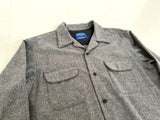 90s Pendleton Plane Board Shirt M LightGray