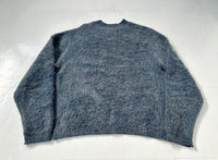 60s The Shaq Line Mohair Sweater L Navy