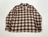 Polo Sport Shadow Plaid Loop L/S Shirt L LightBrown