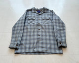 90s Pendleton ShadowPlaid Board Shirt L Turquoise