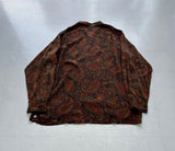 90s Polo Ralph Lauren Rayon Paisley L/S Loop Shirt L