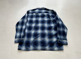 90s Pendleton Shadow Plaid Board Shirt L Blue