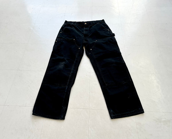 Carhartt Double Knee Pants Black 34X30  5