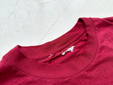 90s Haagen Dazs Logo T-shirt Burgundy