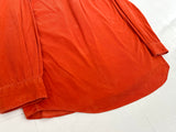 90s Polo Ralph Lauren Western Luxury Corduroy L/S Shirt M HermesOrange