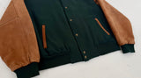 90s Cabela’s Wool Varsity Jacket L Green&Brown