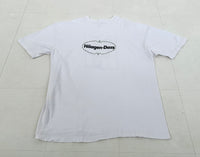 90s Haagen Dazs Icecream Cups T-shirt XL White