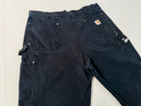 Carhartt DoubleKnee Pants 38x32 Black
