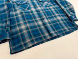 90s Pendleton Shadow Plaid Board Shirt XL Navy