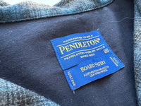 90s Pendleton ShadowPlaid Board Shirt XL Navy
