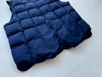 80s Eddie Bauer Puffer Quilting Vest 50 DeepNavy