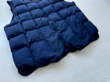 80s Eddie Bauer Puffer Quilting Vest 50 DeepNavy