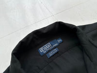 90s Polo Ralph Lauren CLAYTON Dragon Rayon Loop Shirt XL Black