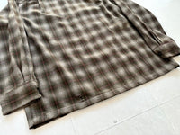 90s Pendleton ShadowPlaid Board Shirt L Khaki
