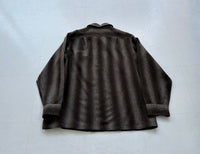 60s Pendleton Shadow Plaid Striped Loop Shirt XL
