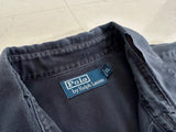 90s Polo Ralph Lauren Cotton Western Shirt XL Black