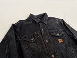 00s Carhartt Trucker Jacket 44 Black