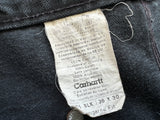 Carhartt Double Knee Pants 36x30 Black N14