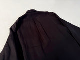 90s Polo Ralph Lauren WHITFIELD Linen L/S Shirt XL Black